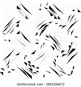 Random generative abstract art. Distorted, deformed, Chaotic, chaos vector design