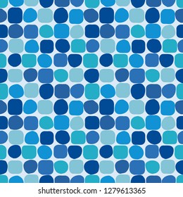 Random geometric background. Seamless pattern. Vector.