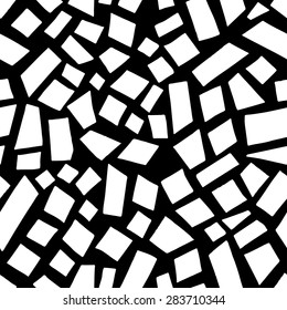 Random geometric background. Seamless pattern.Vector.