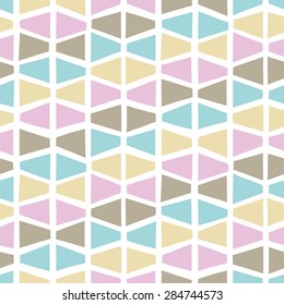Random geometric background. Seamless pattern.Vector.