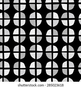 Random geometric background. Seamless pattern.Vector.
