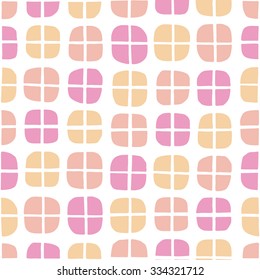 Random geometric background. Seamless pattern.Vector.