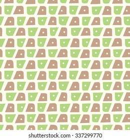 Random geometric background. Seamless pattern.Vector. 
