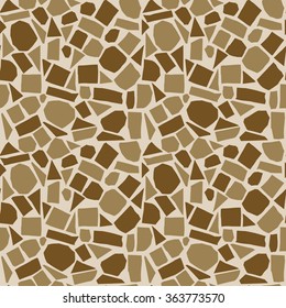 Random geometric background. Seamless pattern.Vector.