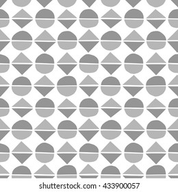 Random geometric background. Seamless pattern.Vector.