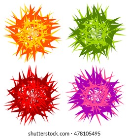 Random geometric element set