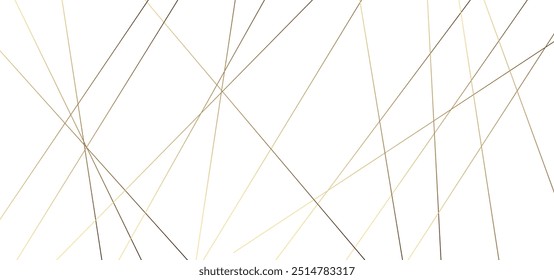 Random geometric line pattern on a transparent background. Random line low poly pattern. abstract seamless line vector. Random chaotic lines abstract geometric patterns of modern design.