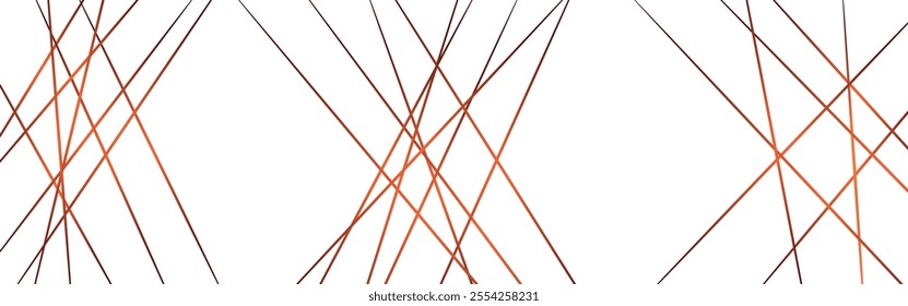 Random geometric line pattern on a transparent background. Abstract geometric lines background. Abstract black random chaotic lines with low poly squares and triangles shape background.