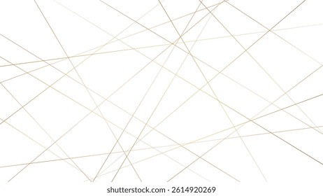 Random geometric line pattern on a transparent background. Random line low poly pattern. abstract seamless line vector. Random chaotic lines abstract geometric patterns of modern design.
