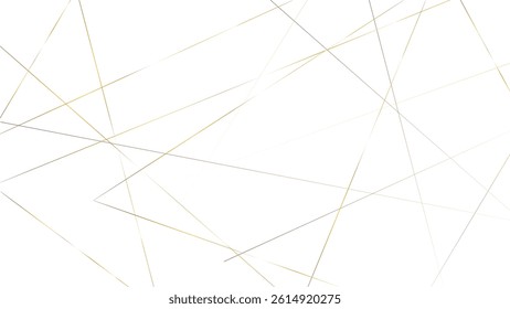 Random geometric line pattern on a transparent background. Random line low poly pattern. abstract seamless line vector. Random chaotic lines abstract geometric patterns of modern design.
