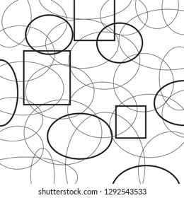 random geometric pattern halftone vector background