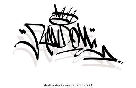 RANDOM graffiti tag style design
