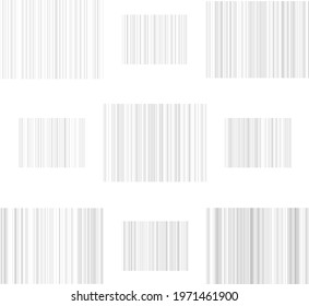 Random gray monochrome vertical lines swatches. Overlay seamless pattern. Created using AI CS6.