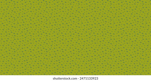 Manchas verdes al azar sobre un fondo verde claro. Patrón de lunares de Vector sin costuras. Óvalos y puntos de textura Antiguas