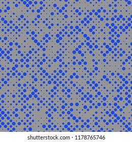 Random halftone dot pattern background - vector illustration from circles