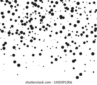 Hand Drawn Chaotic Dots Spots Blobs Stock Vector (royalty Free) 475167589