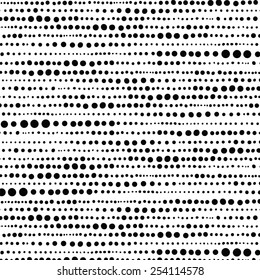 Random Hand Drawn Dot Pattern Background. Background Image Of Random Hand Drawn Dot Pattern. 