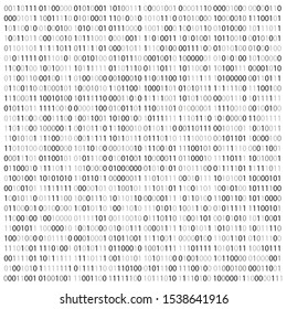 Random Hex And Binary Code, Isolated On White For You Web, Internet Data Background