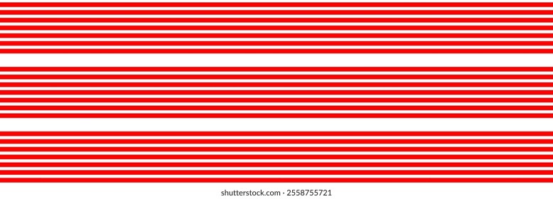  random horizontal straight parallel lines, stripes pattern and background. Lines vector illustrations. Streaks, strips, hatching and pinstripes element. Liny, lined, striped vector. eps10 