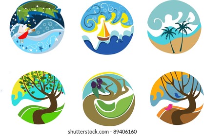 Random icon set