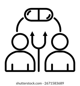 Ilustración del Vector del icono al azar, fondo blanco