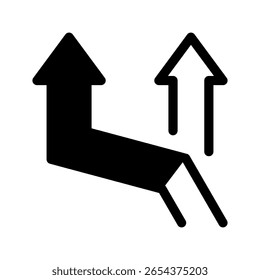 Ilustração de design de símbolo de vetor de ícone aleatório