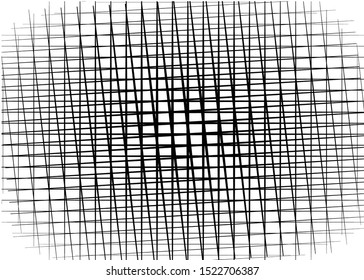 Random, irregular lines grid, mesh. Abstract geometric background, texture, pattern.