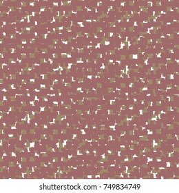Random knit pattern in garnet and khaki. Abstract vector.