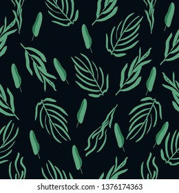 random leaf pattern.-vector