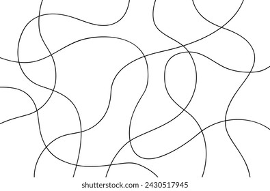 Random line abstract background for tile and fabric