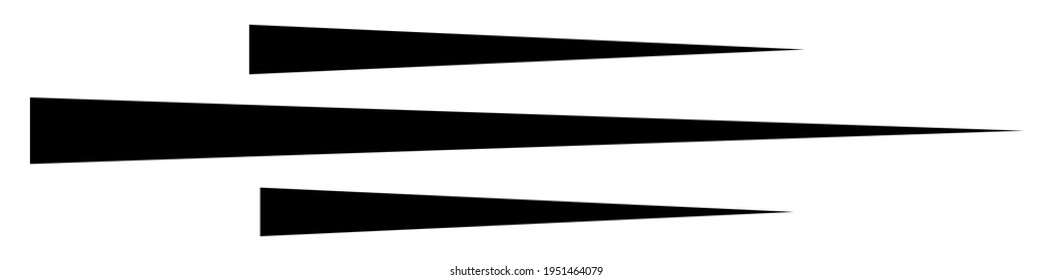 Random line, stripe shapes abstract geometric design element
