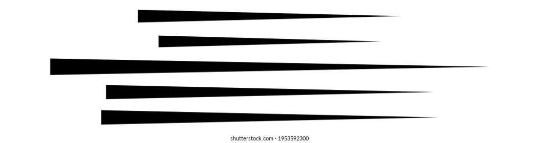 Random line, stripe shapes abstract geometric design element