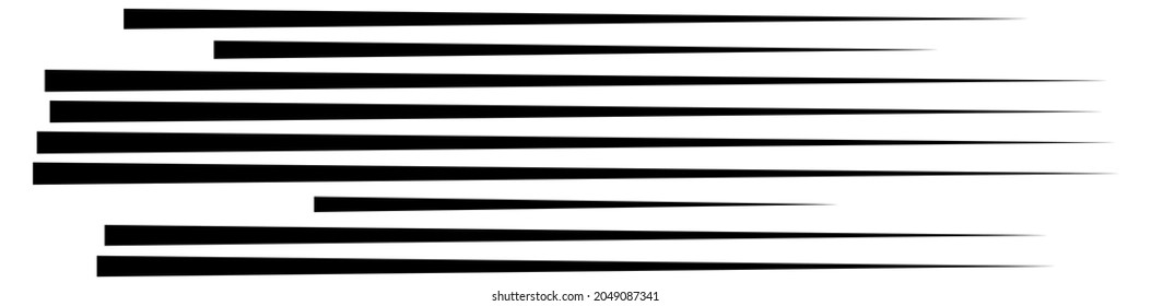 Random line, stripe shapes abstract geometric design element