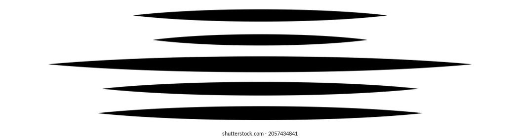 Random line, stripe shapes abstract geometric design element