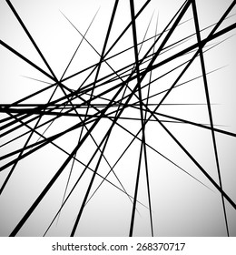 Random lines abstract background. Modern, minimal (contemporary) art like graphics