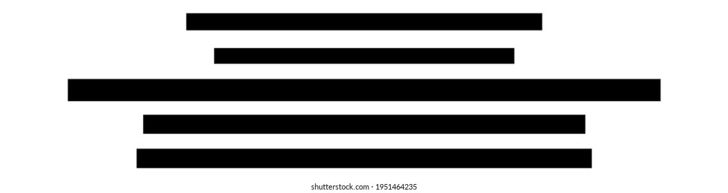 Random lines, stripes basic geometric vector illustration