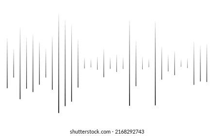 Random lines, stripes streak element