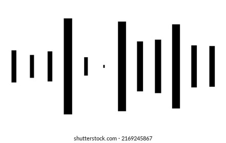 Random lines, stripes streak element