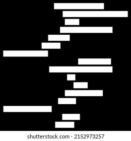 Random lines, stripes vector element