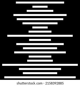 Random lines, stripes vector element