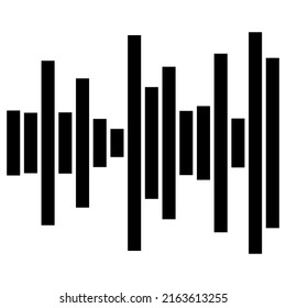 Random lines, stripes vector element