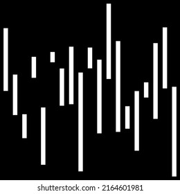 Random lines, stripes vector element