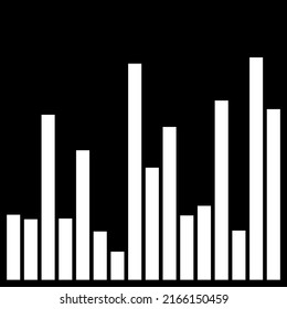 Random lines, stripes vector element