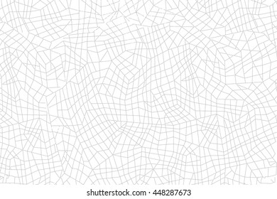 Random Lines Vector Abstract Background. Light Net Pattern