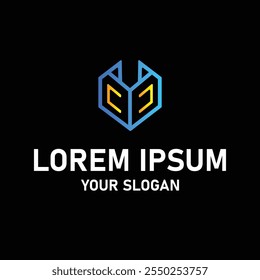 random logo design branding colorfull