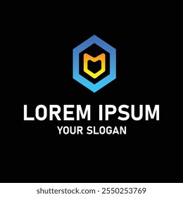 random logo design branding colorfull