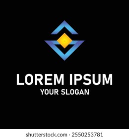 random logo design branding colorfull