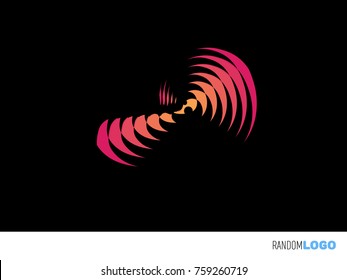 Random Logo. Vector