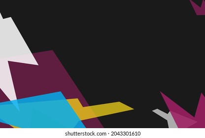 Random minimalist abstract illustration vector for background, logo, card, banner, web and printing.