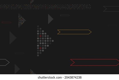 Vector de ilustración abstracta aleatorio minimalista para fondo, logotipo, tarjeta, banner, web e impresión.